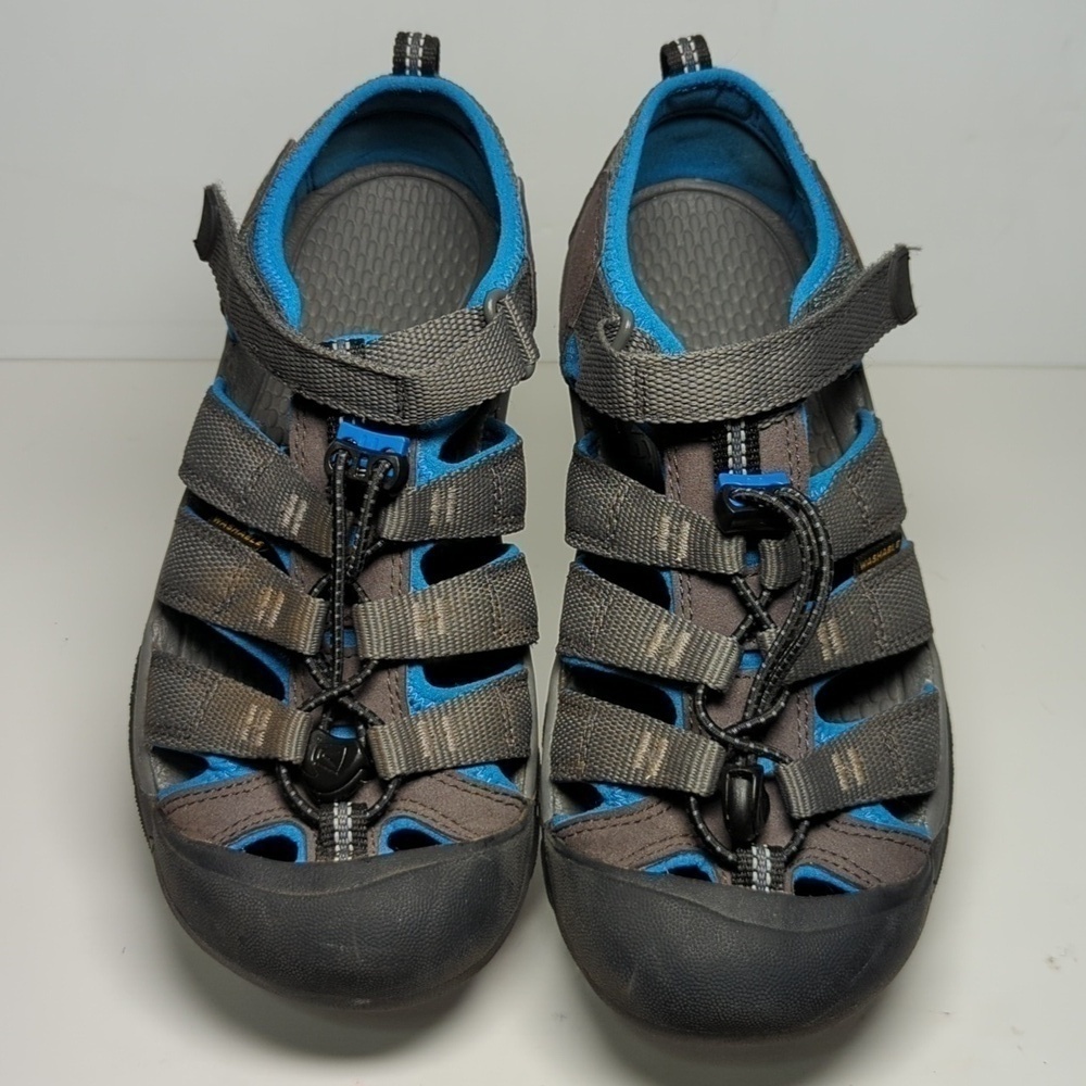 Keen Newport H2 gray and blue athletic sandals big boys size 4  EU 36 - Picture 3 of 15